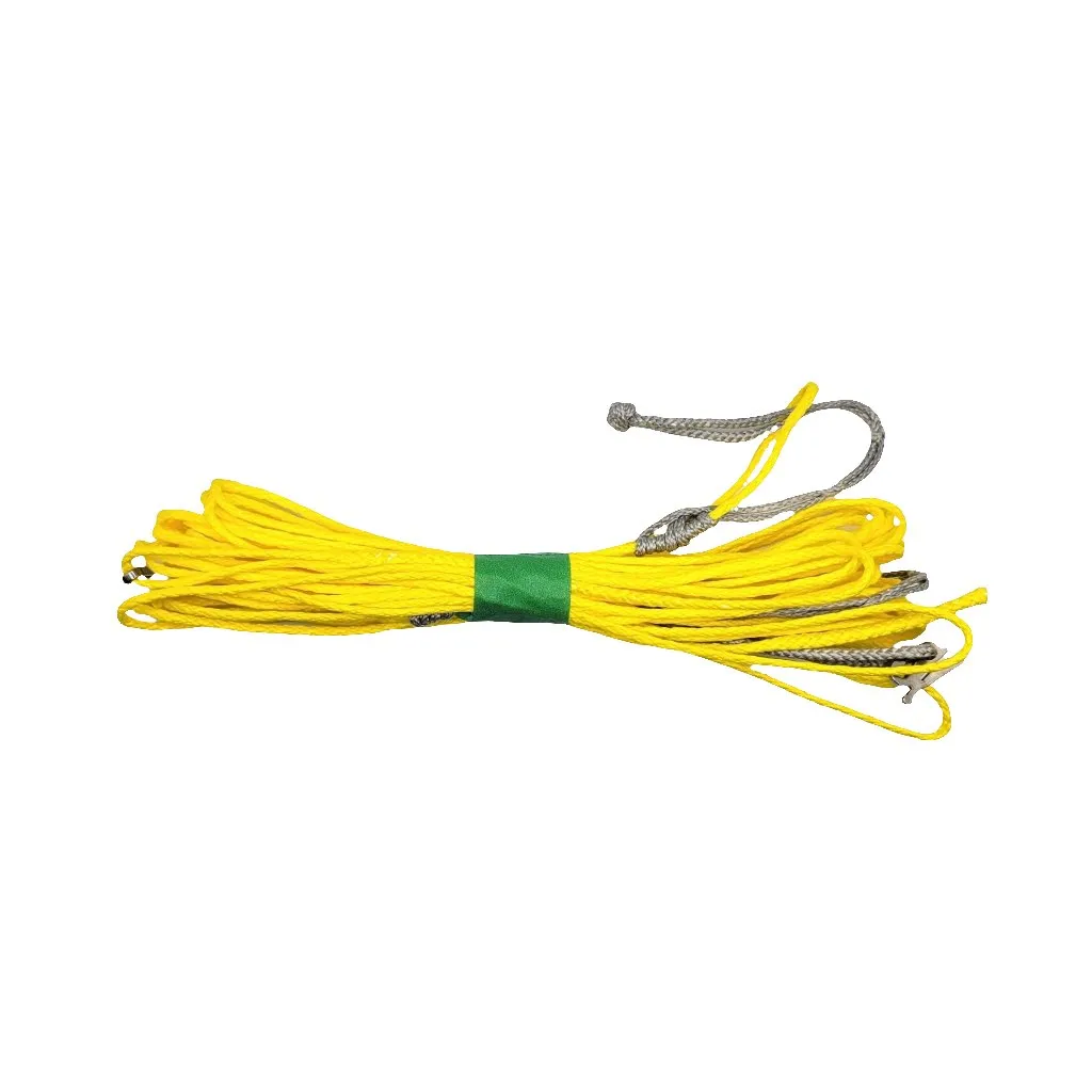 Adjustable Continuous Tarp Ridgeline with Hardware and Software for hammock camping
