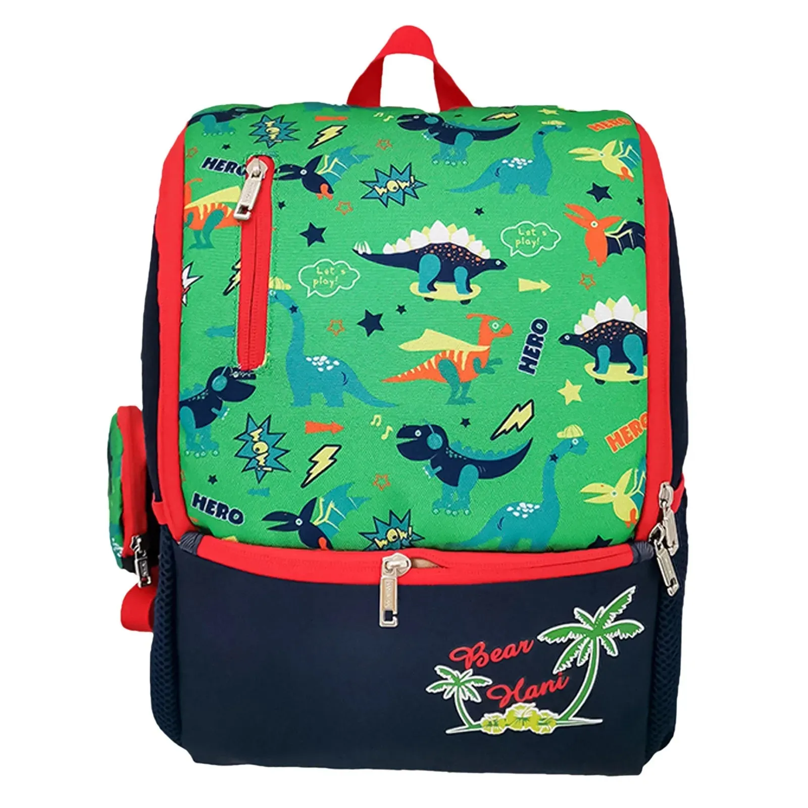 Adorable 3D Dinosaur Backpack for Kids - Perfect for Ages 3-5!