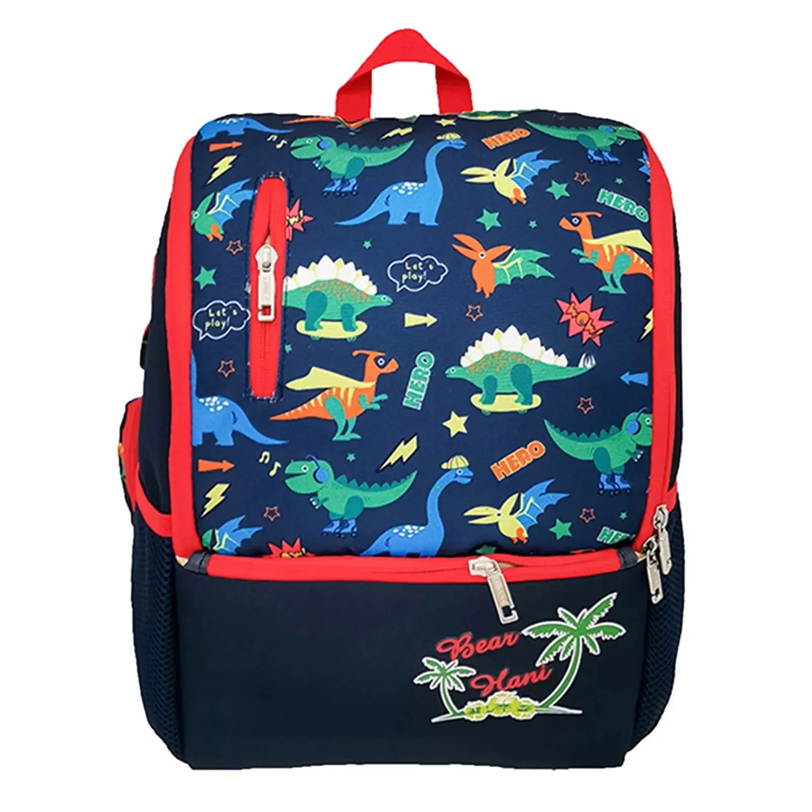 Adorable 3D Dinosaur Backpack for Kids - Perfect for Ages 3-5!