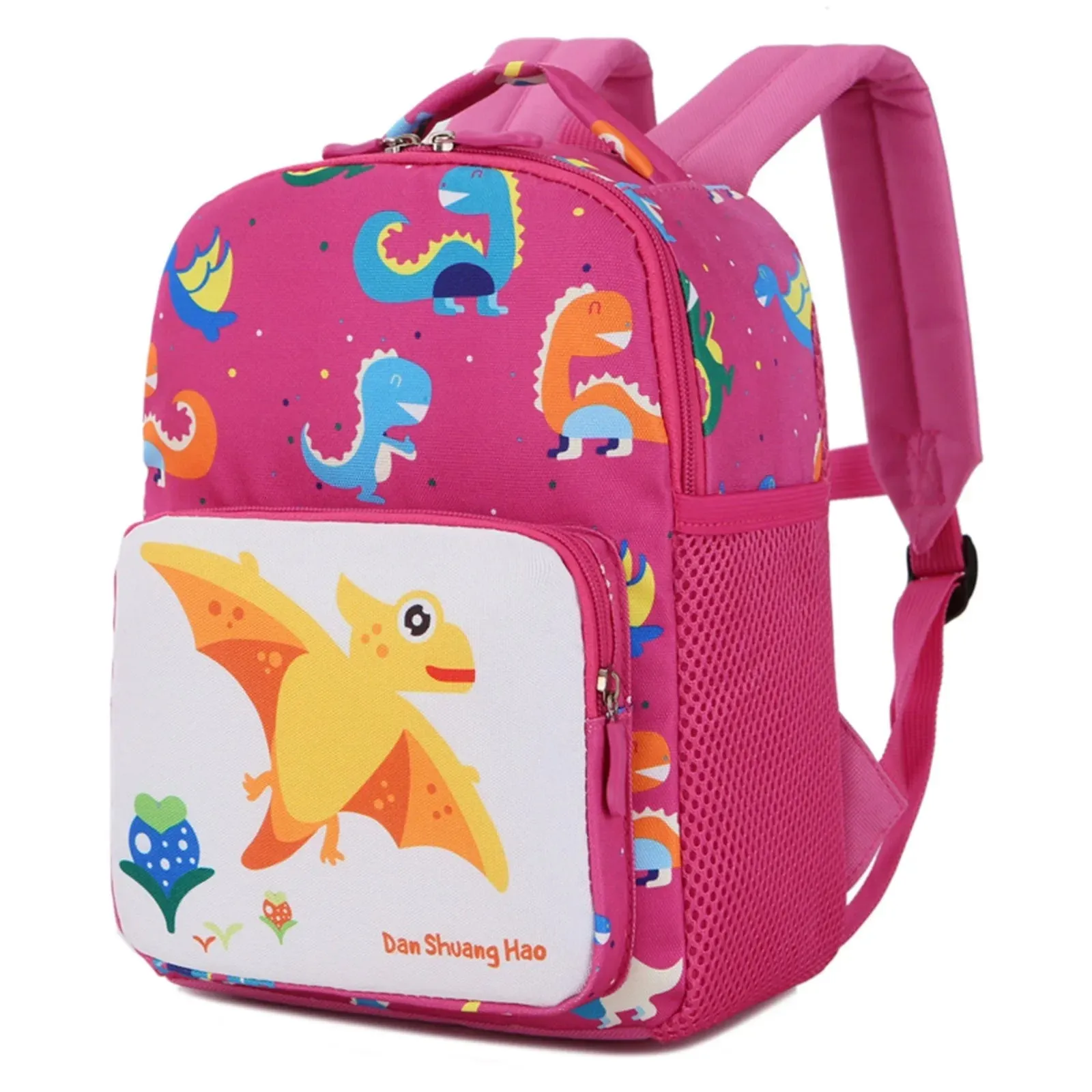 Adorable 3D Dinosaur Backpack for Kids - Perfect for Ages 3-5!