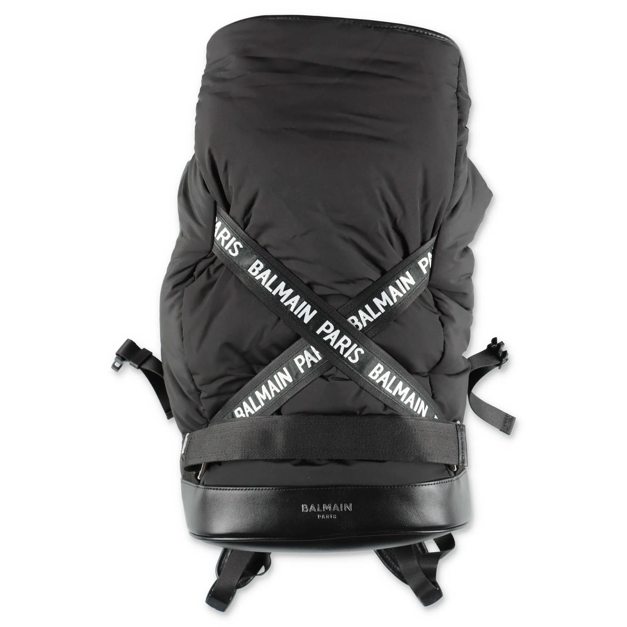 Balmain Kids Logo Printed Folded Backpack