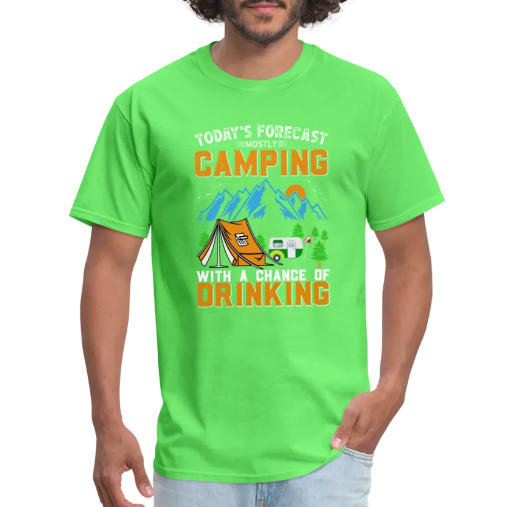 Camping With A Chance Of Drinking T-Shirt
