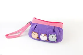 Cara Cat Pouch/Wristlet