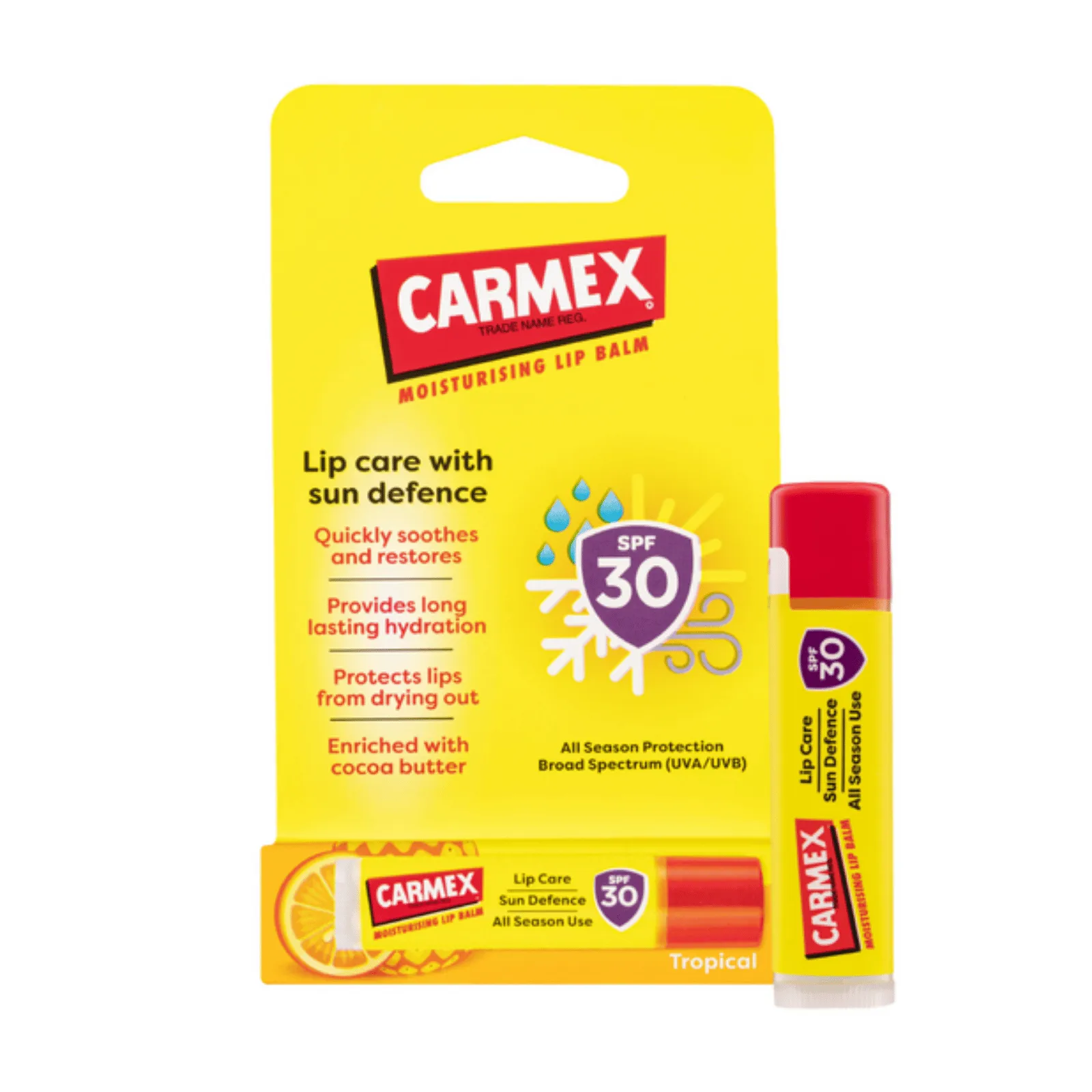 Carmex SPF30 Tropical Stick - OS