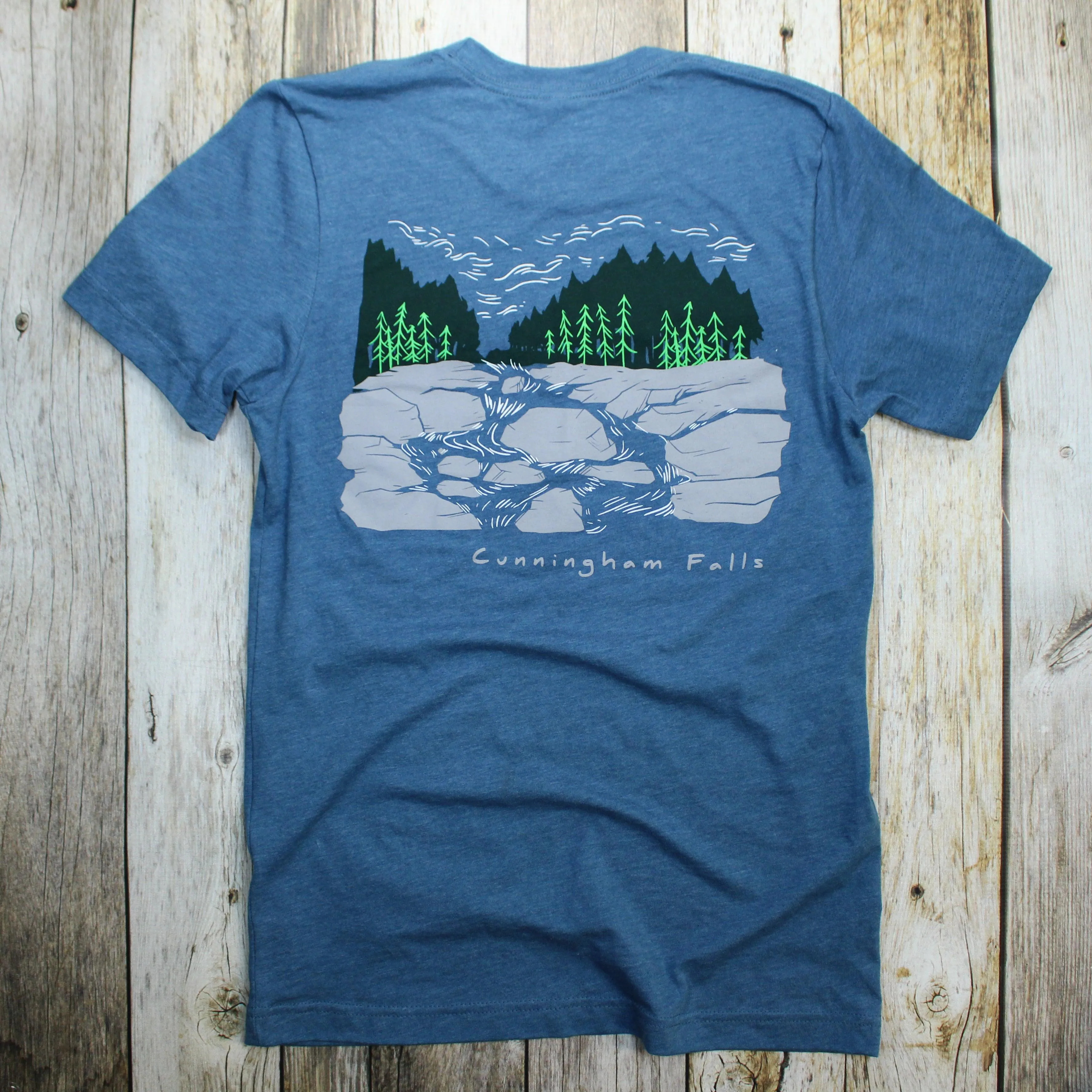 Cunningham Falls State Park (Deep Teal) / Shirt