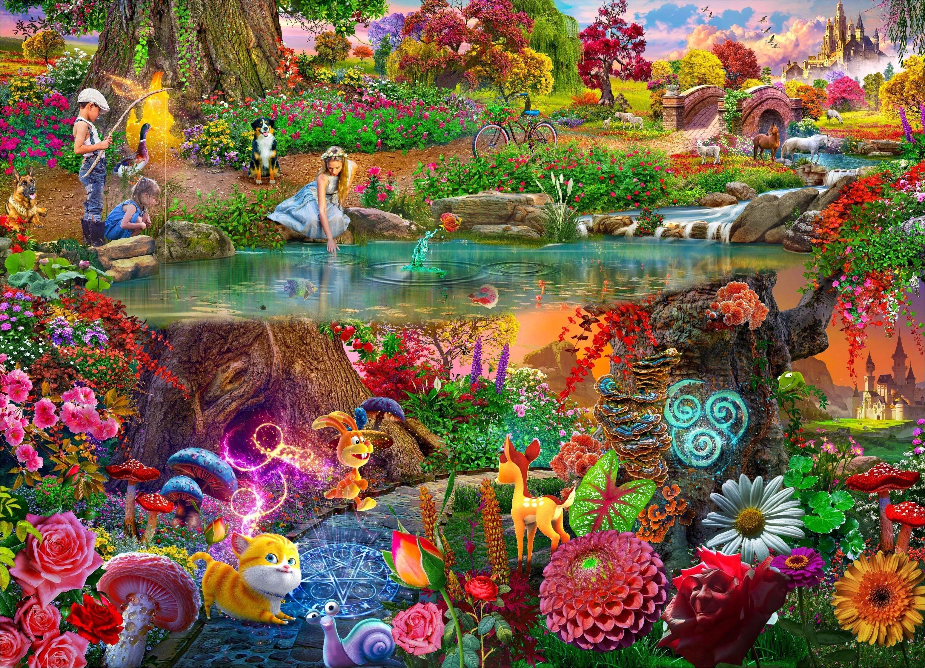 Dream Paradise Jigsaw Puzzles 1000 Piece by Brain Tree Games - Jigsaw Puzzles