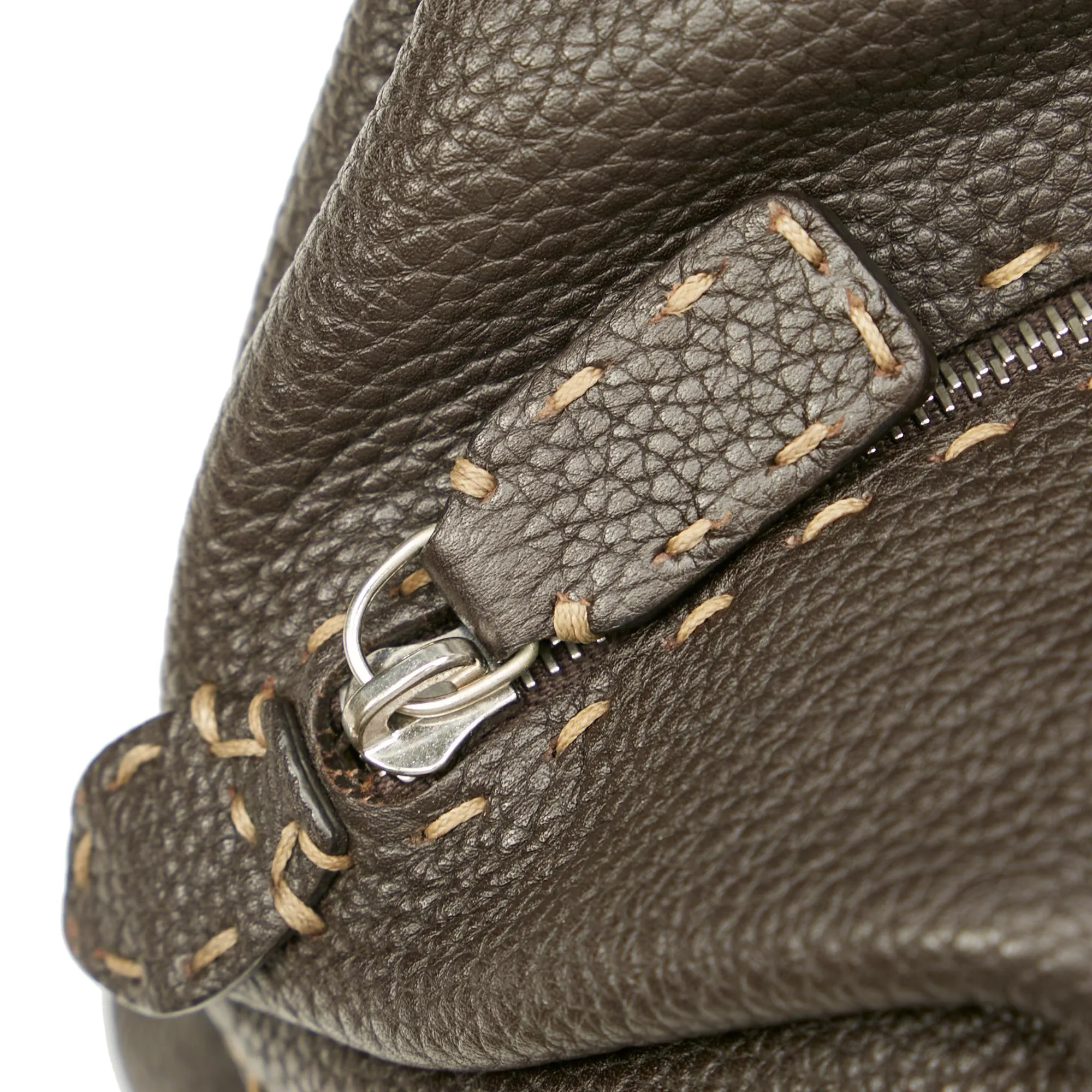 Fendi Selleria Leather Handbag (SHG-23572)