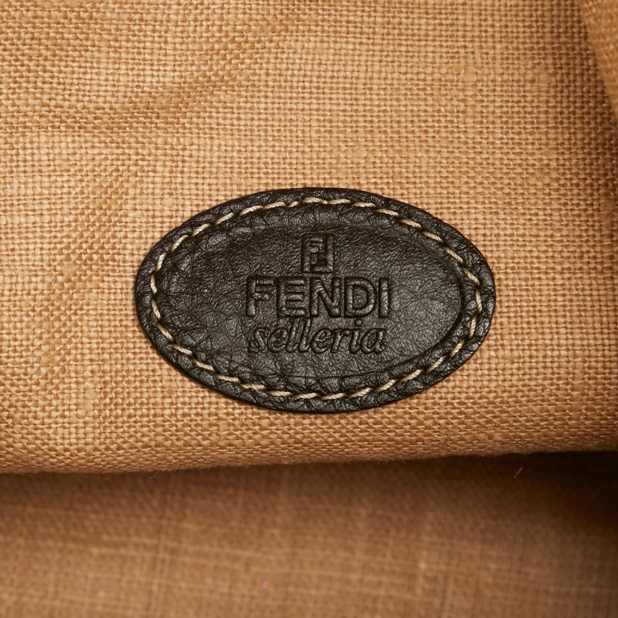 Fendi Selleria Leather Handbag (SHG-23572)