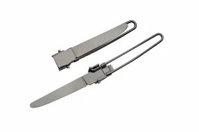 Foldable Pocket Utensil - Kitchen Knife
