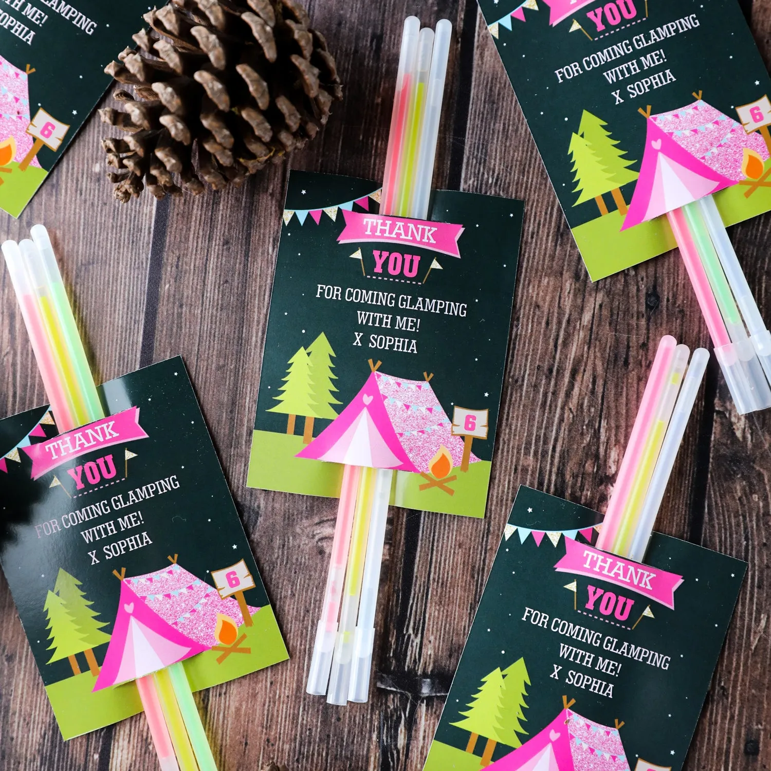 Glamping Girls Party Set | Pink and Pretty Glamping