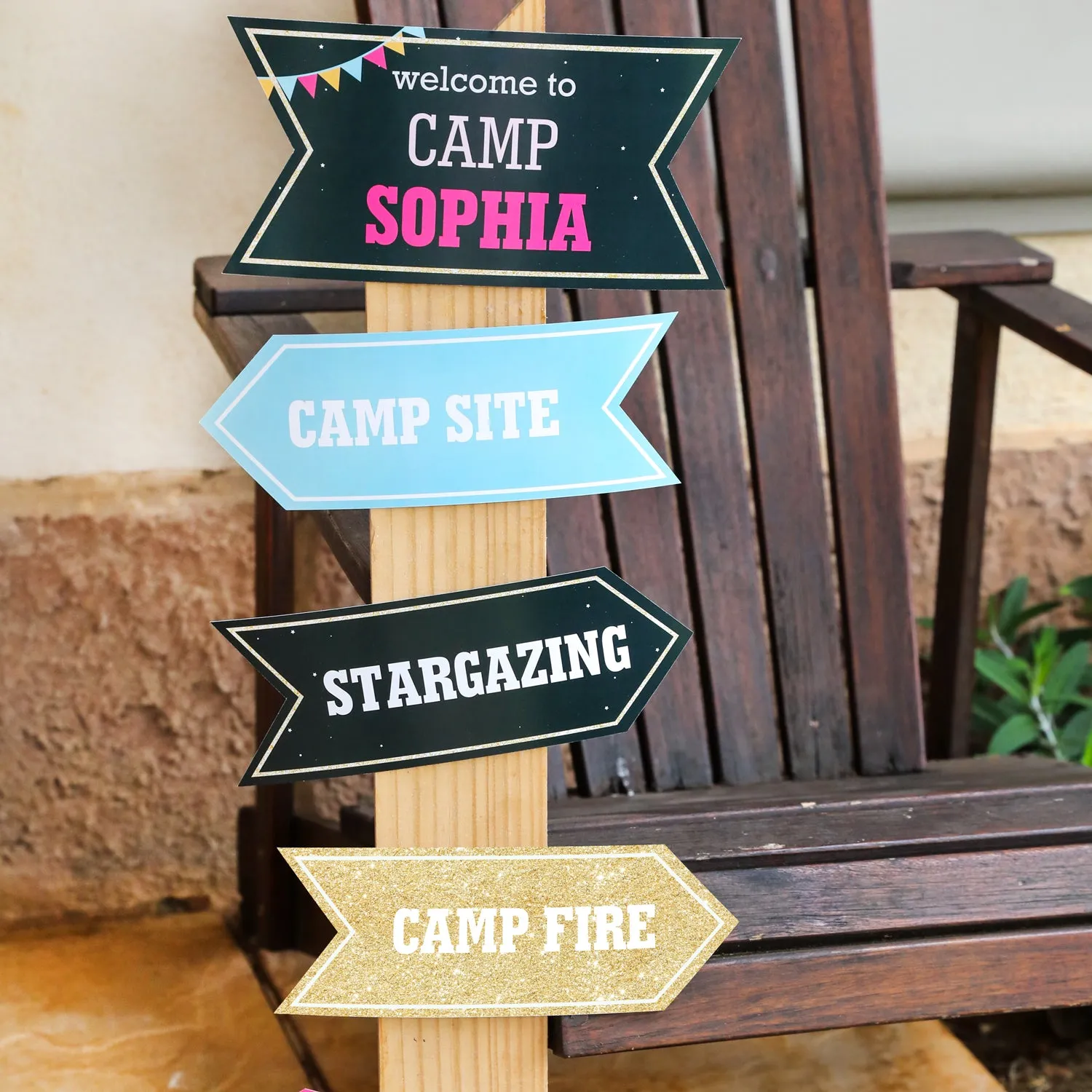 Glamping Girls Party Set | Pink and Pretty Glamping