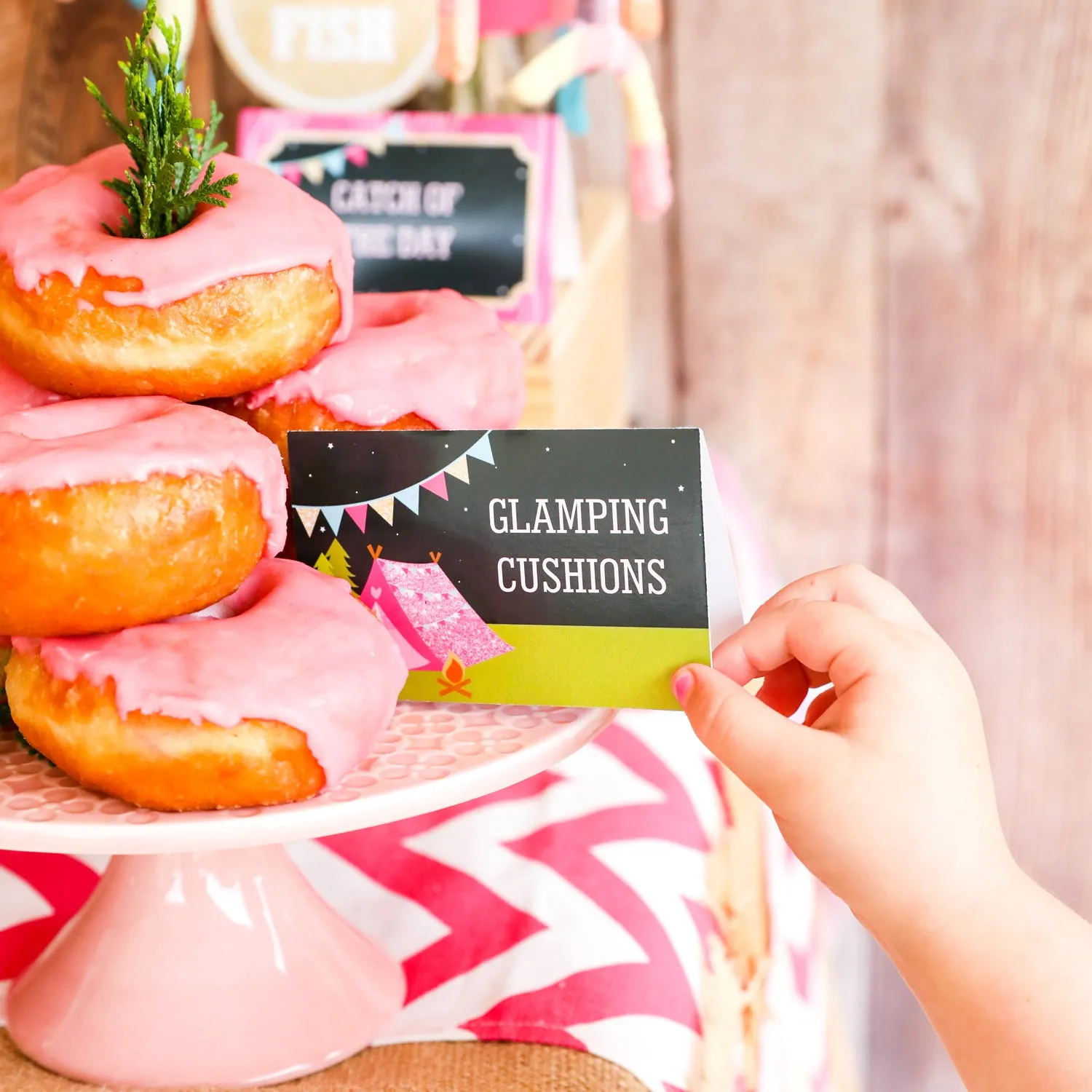 Glamping Girls Party Set | Pink and Pretty Glamping