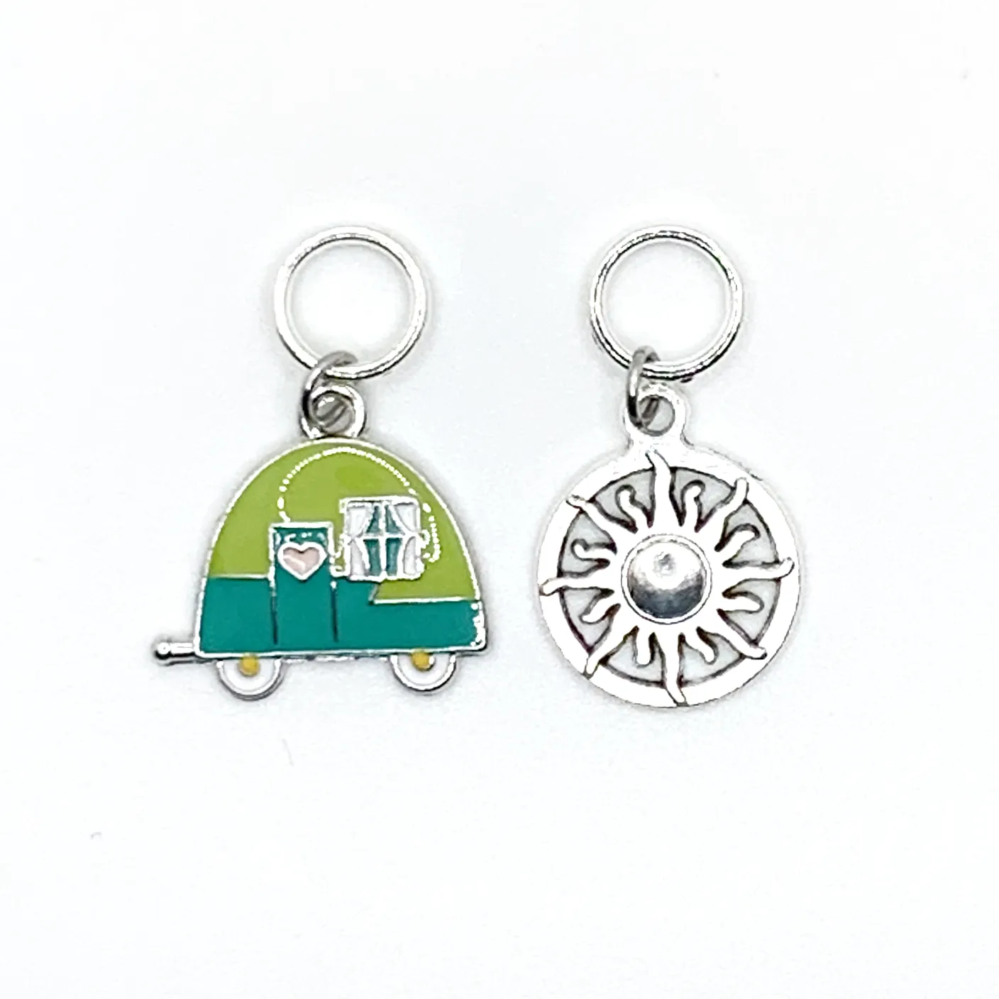 Go Camping Stitch Markers | Gift for Knitters