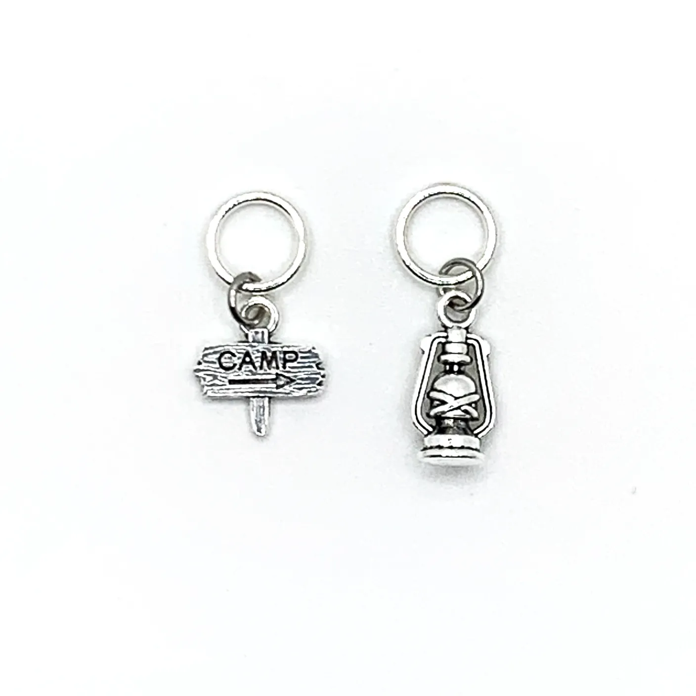 Go Camping Stitch Markers | Gift for Knitters