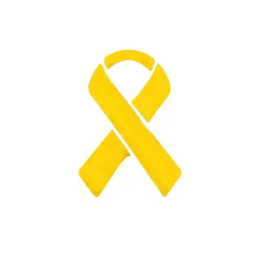 Gold Ribbon Awareness Pins
