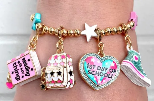 Gold Star Backpack Charm