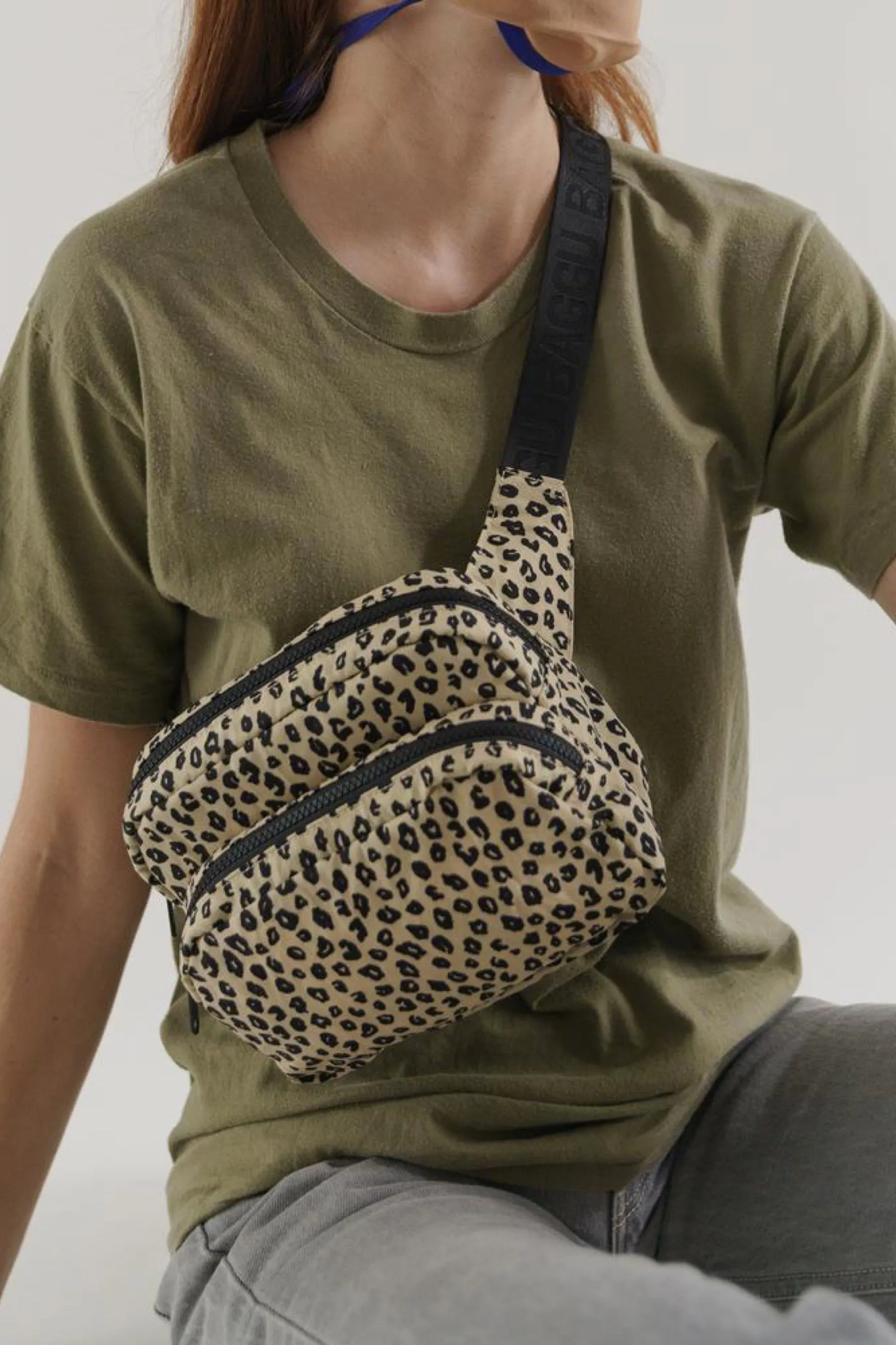 Honey Leopard Fanny Pack
