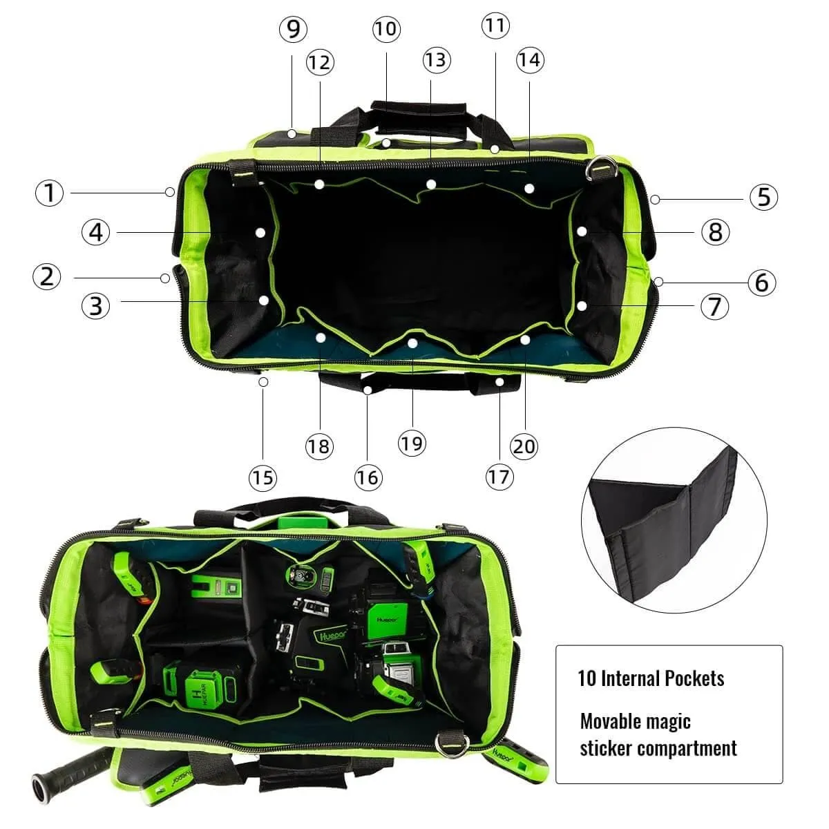 Huepar TB01 - Tool Bag