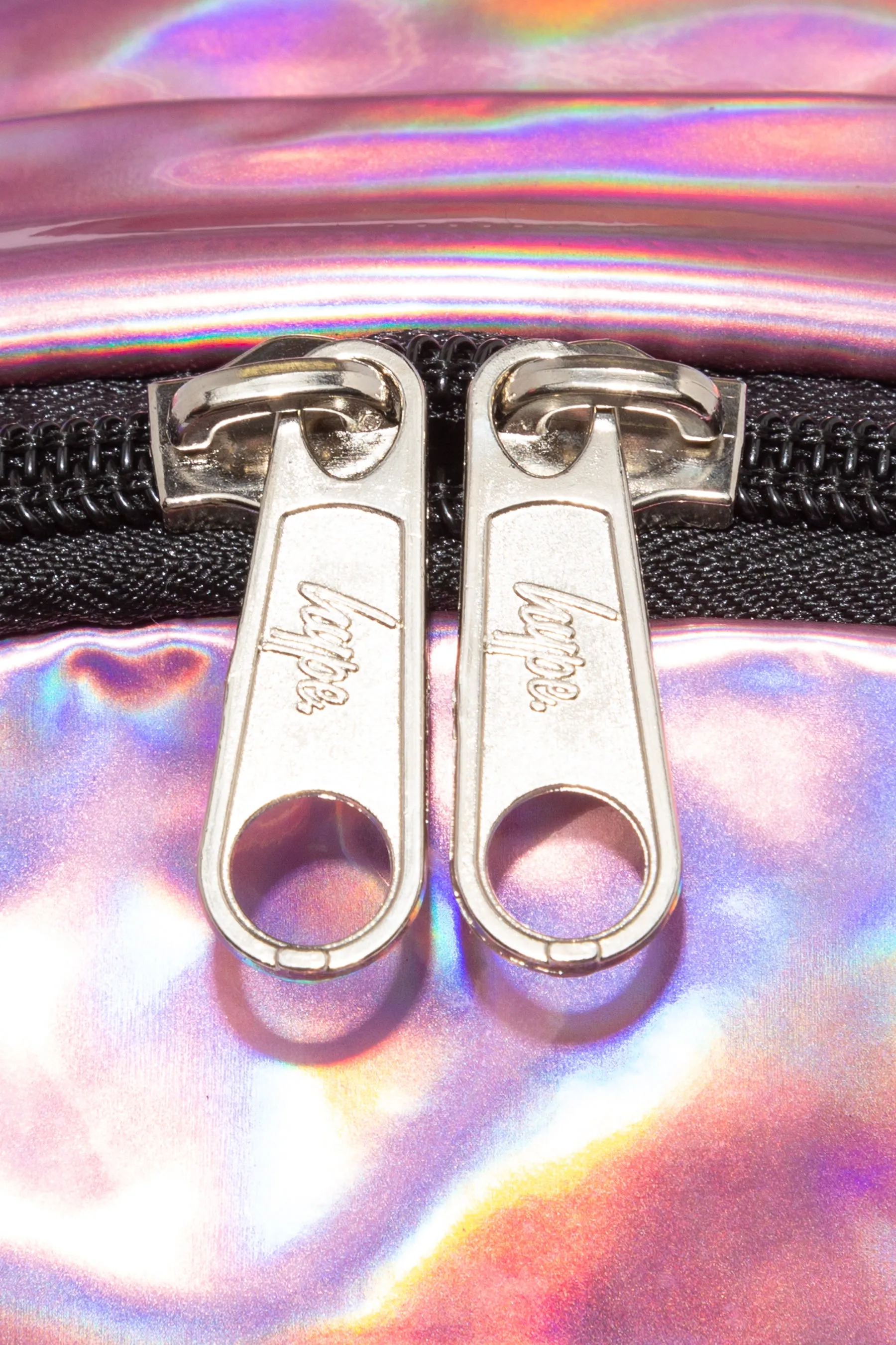 Hype Girls Iconic Pink Holographic Backpack