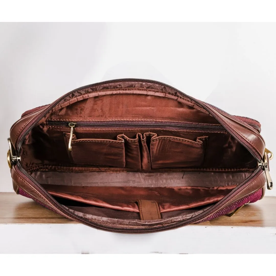 Ikat Jet Blue Laptop Bag