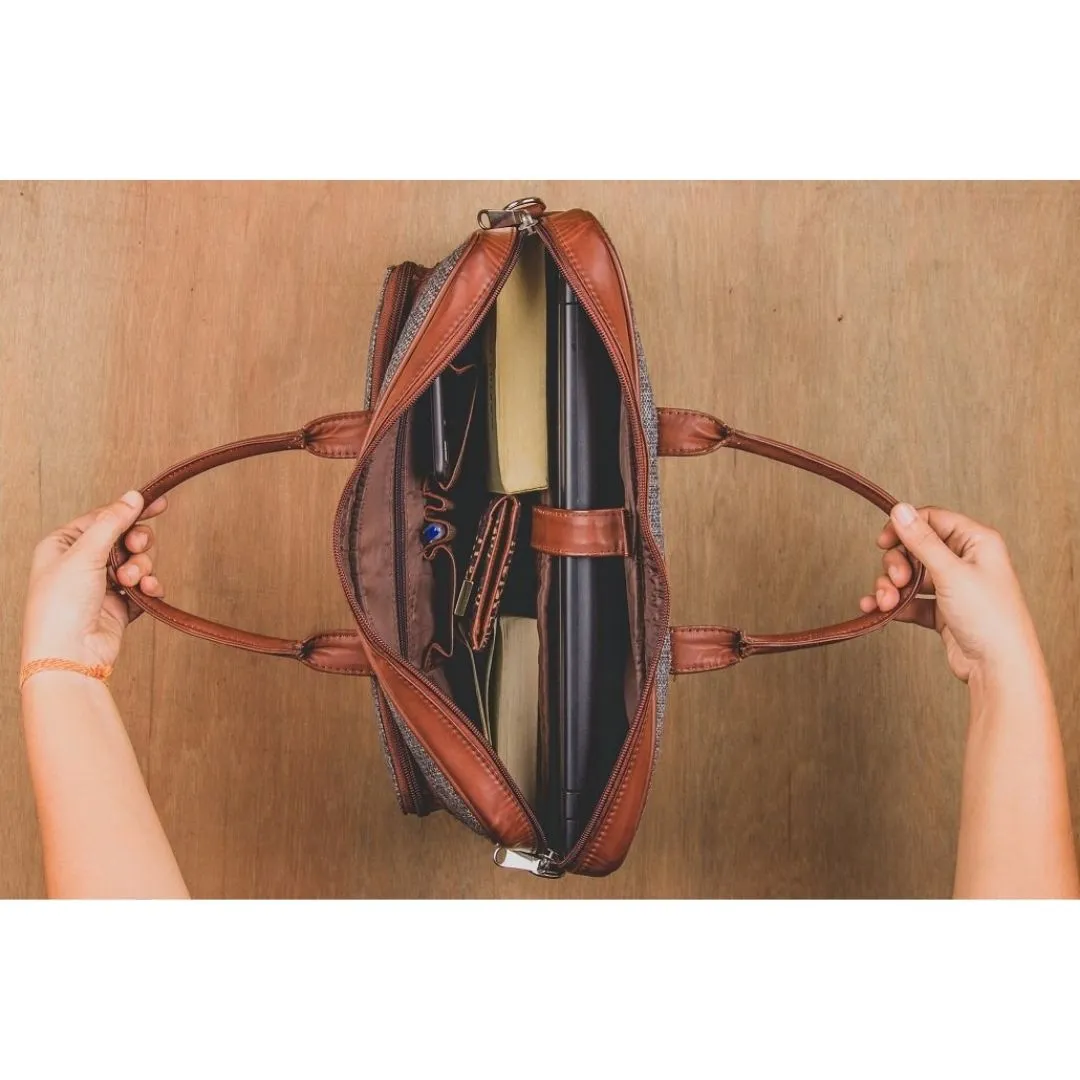 Ikat Jet Blue Laptop Bag