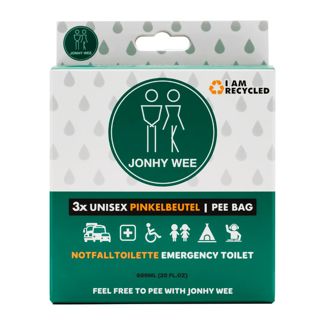 Jonhy Wee der Unisex Pinkelbeutel