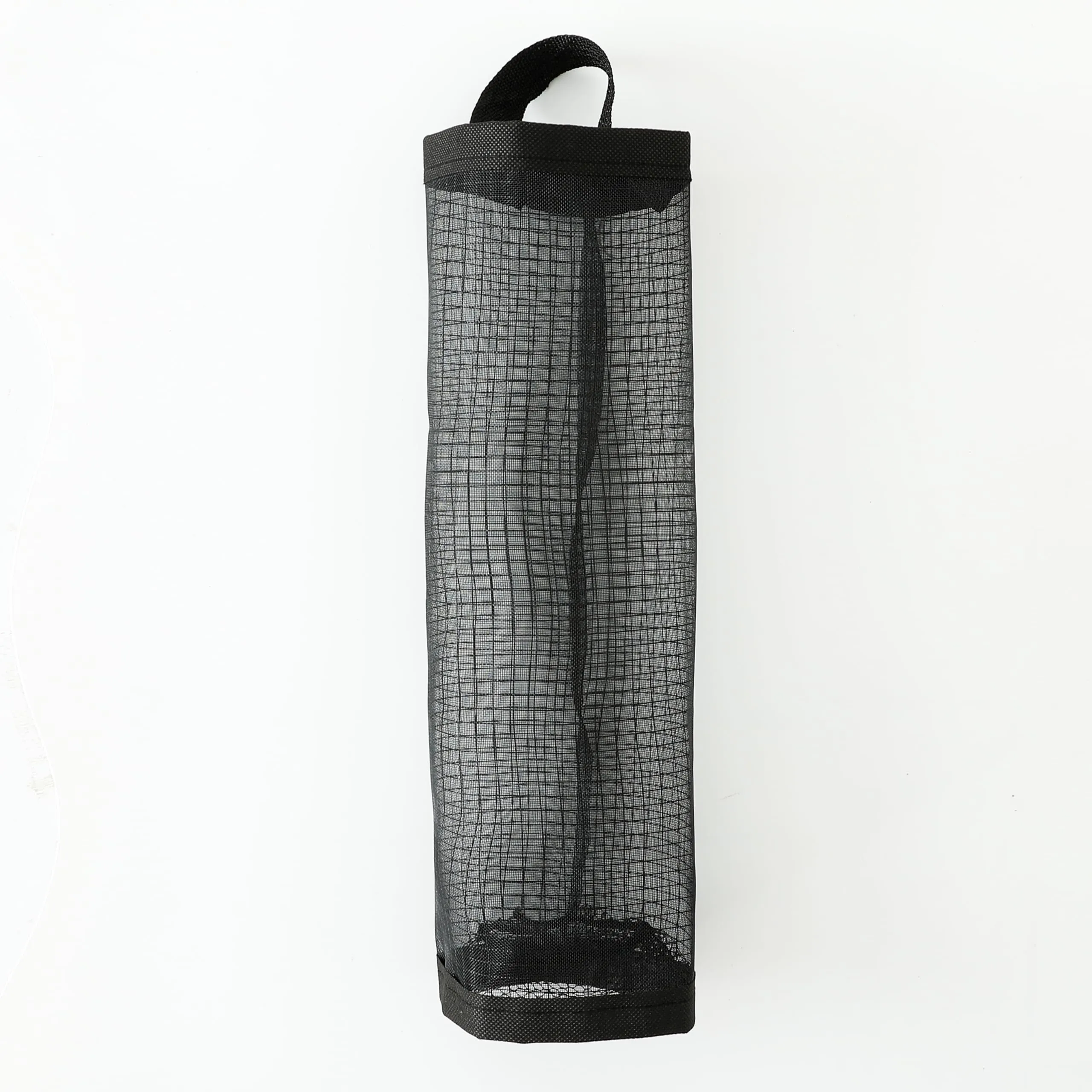 Kuber Industries (Pack of 3) Garbage Bags | Hanging Storage Bag Dispenser | Reusable Trash Organizer | Toilet Paper Box | Foldable Garbage Holder | Mesh Bag for Kitchen | ZX-WB003 | Multicolor