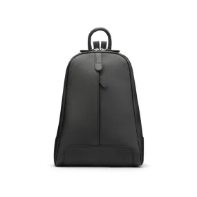 Ladies Leather Backpack - Black