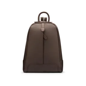 Ladies Leather Backpack - Brown