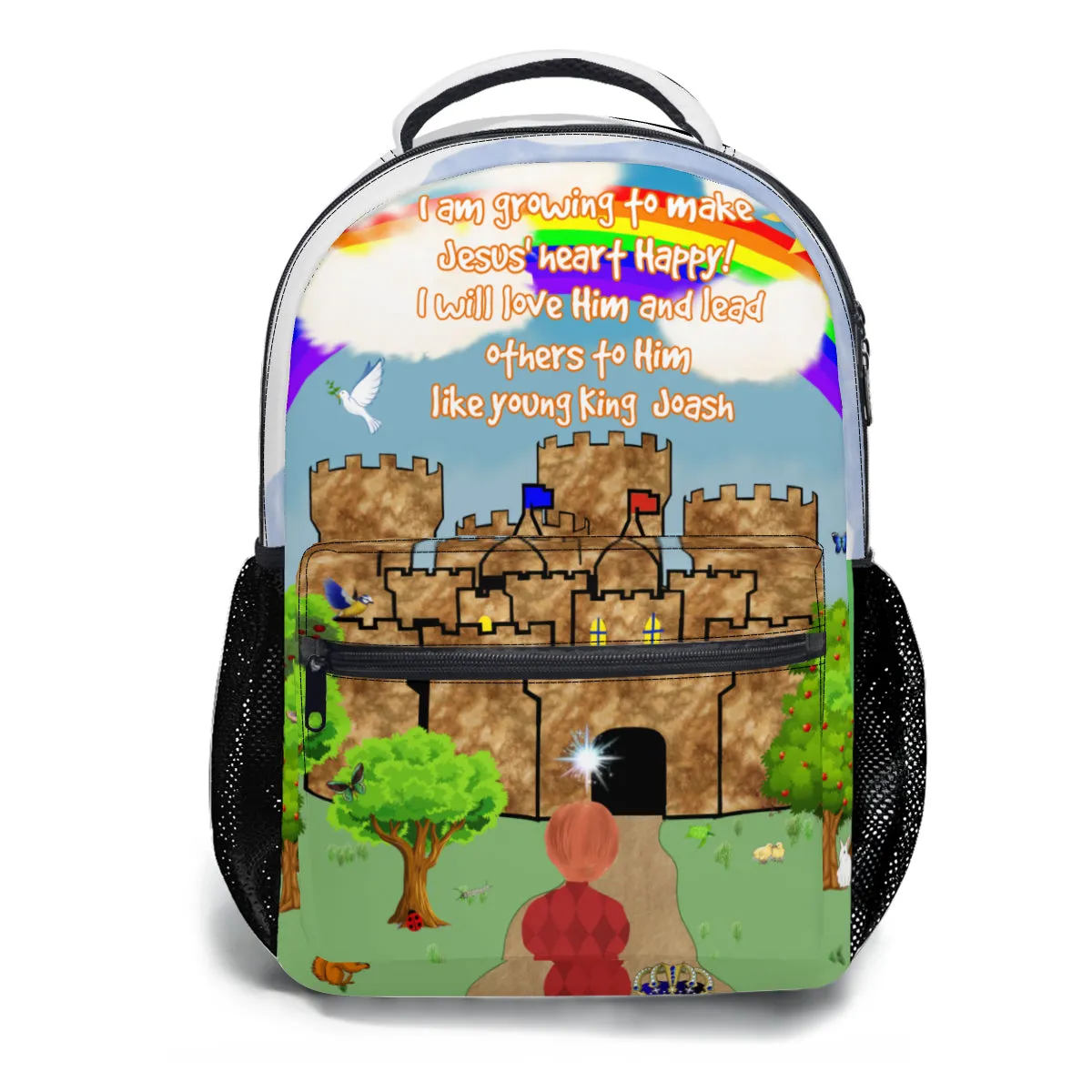 Making Jesus Merry Like King Joash 3-Piece Backpack