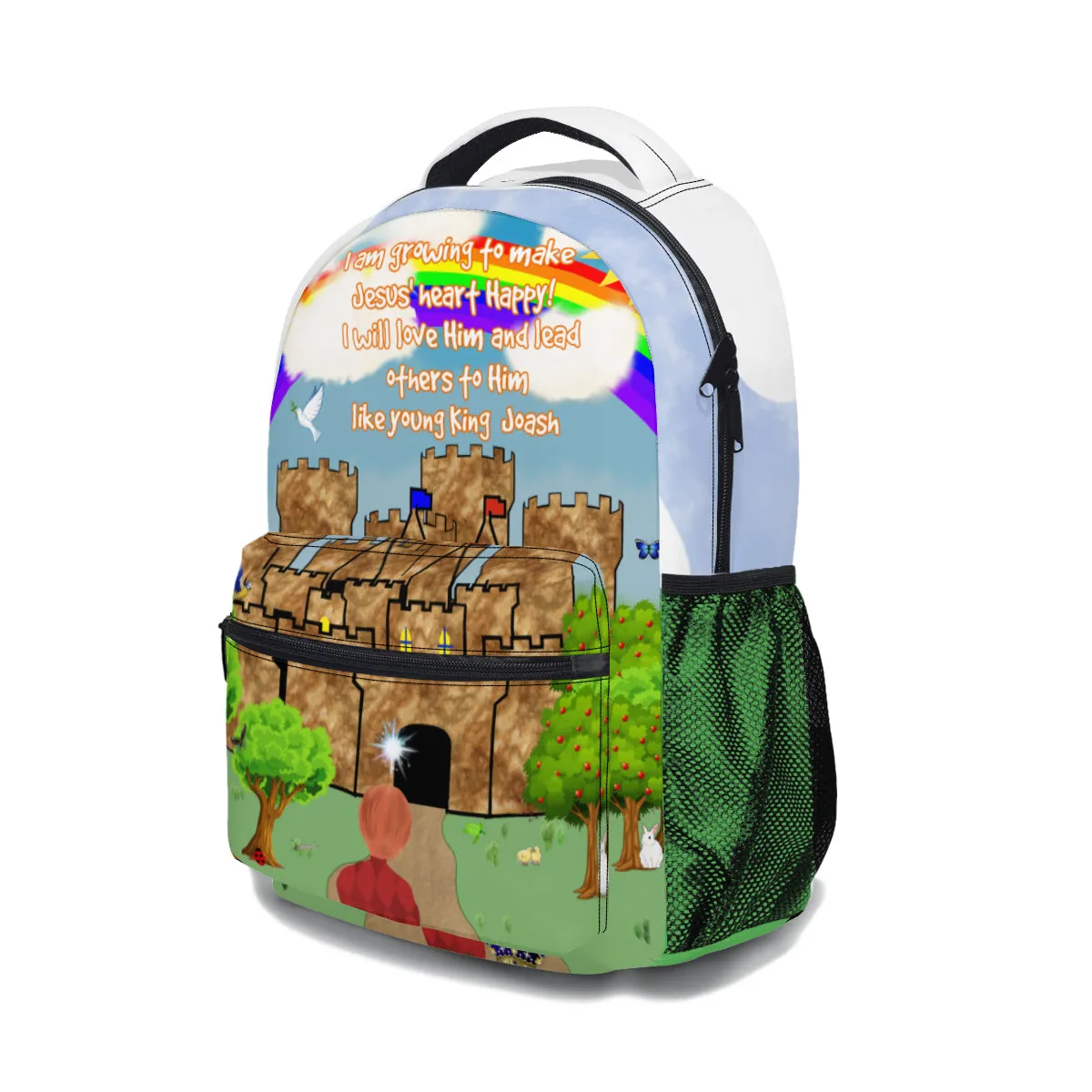 Making Jesus Merry Like King Joash 3-Piece Backpack
