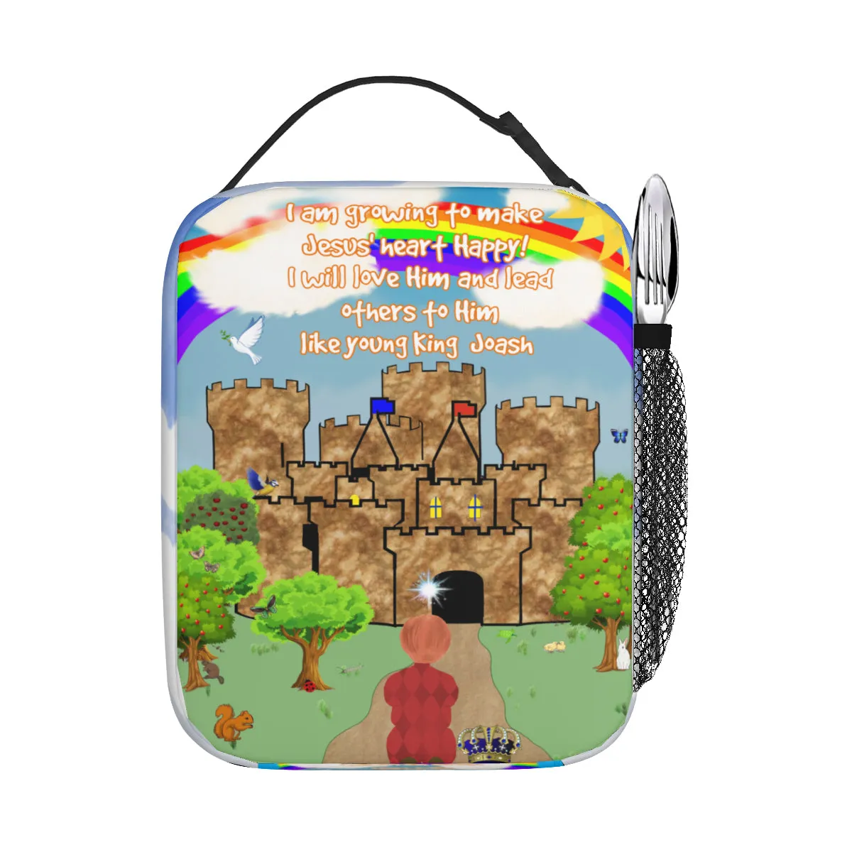 Making Jesus Merry Like King Joash 3-Piece Backpack