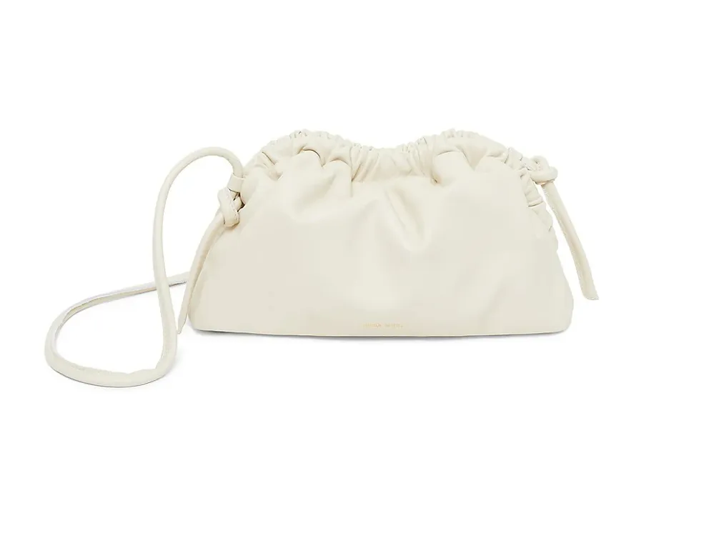 Mansur Gavriel Mini Cloud Bag in Pearl