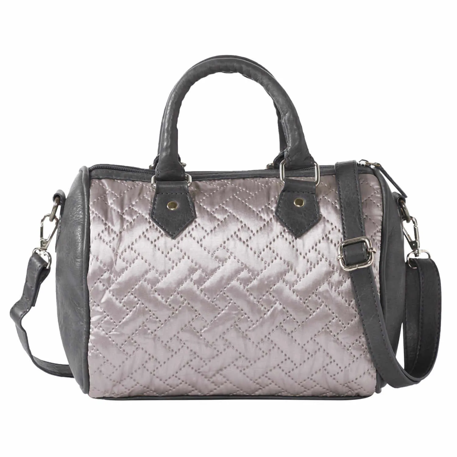 Mona B - Handbag | Crossbody Bag | Stylish Vintage Shoulder Bags for Women: Naomi Steel - QRP-300 STL