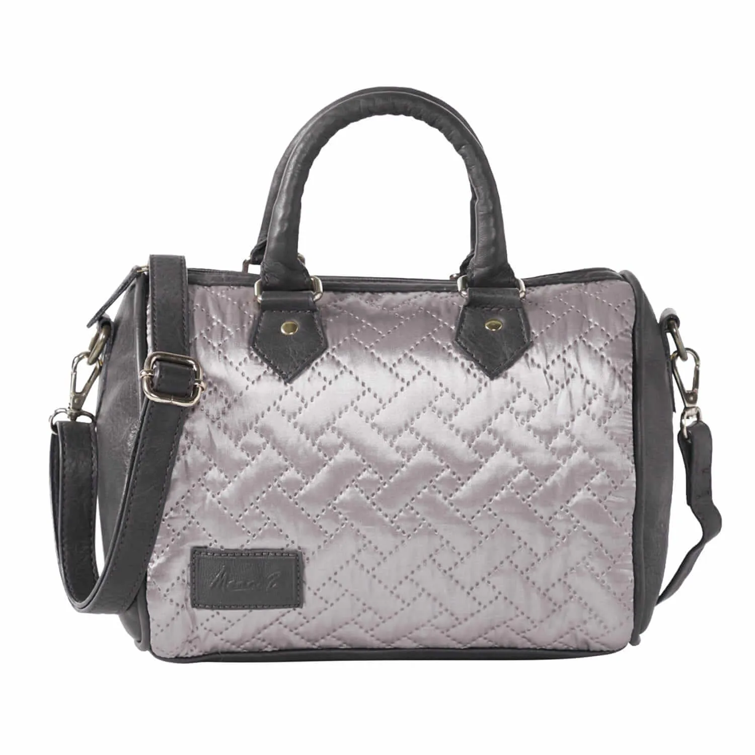 Mona B - Handbag | Crossbody Bag | Stylish Vintage Shoulder Bags for Women: Naomi Steel - QRP-300 STL