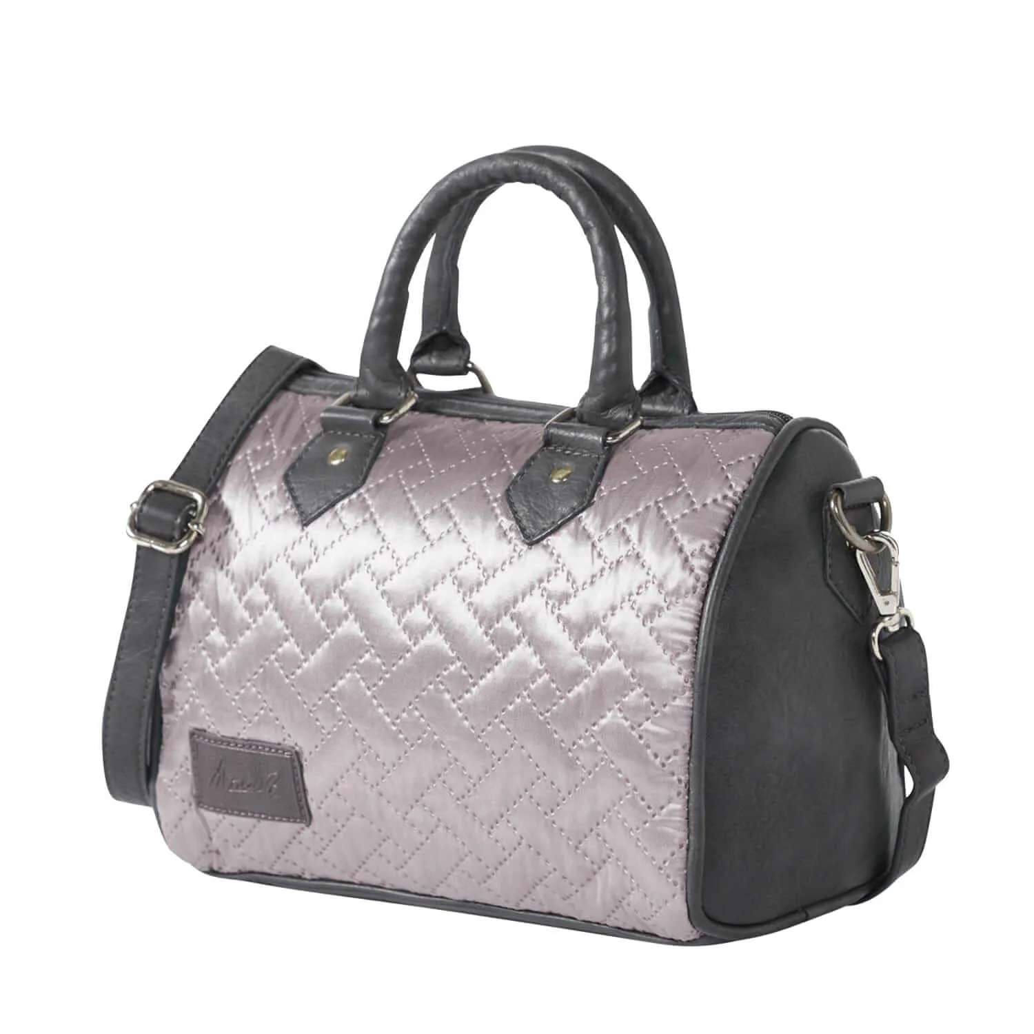 Mona B - Handbag | Crossbody Bag | Stylish Vintage Shoulder Bags for Women: Naomi Steel - QRP-300 STL