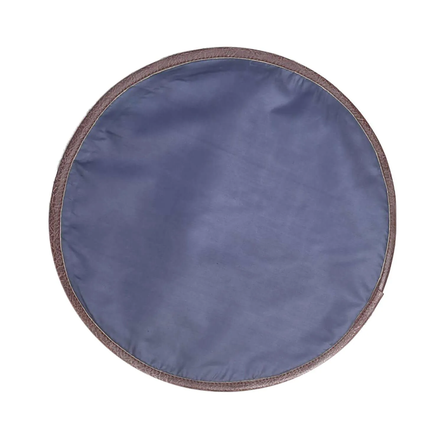 Mona B - Set of 2 Printed  Placemats, 13 INCH Round, Best for Bed-Side Table/Center Table, Dining Table/Shelves (Medallion)