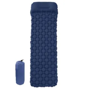 Outdoor mat camp inflatable sleeping mat self inflated mat Sleeping Pad Inflatable Air Cushion Camping with Pillow Air Mattress