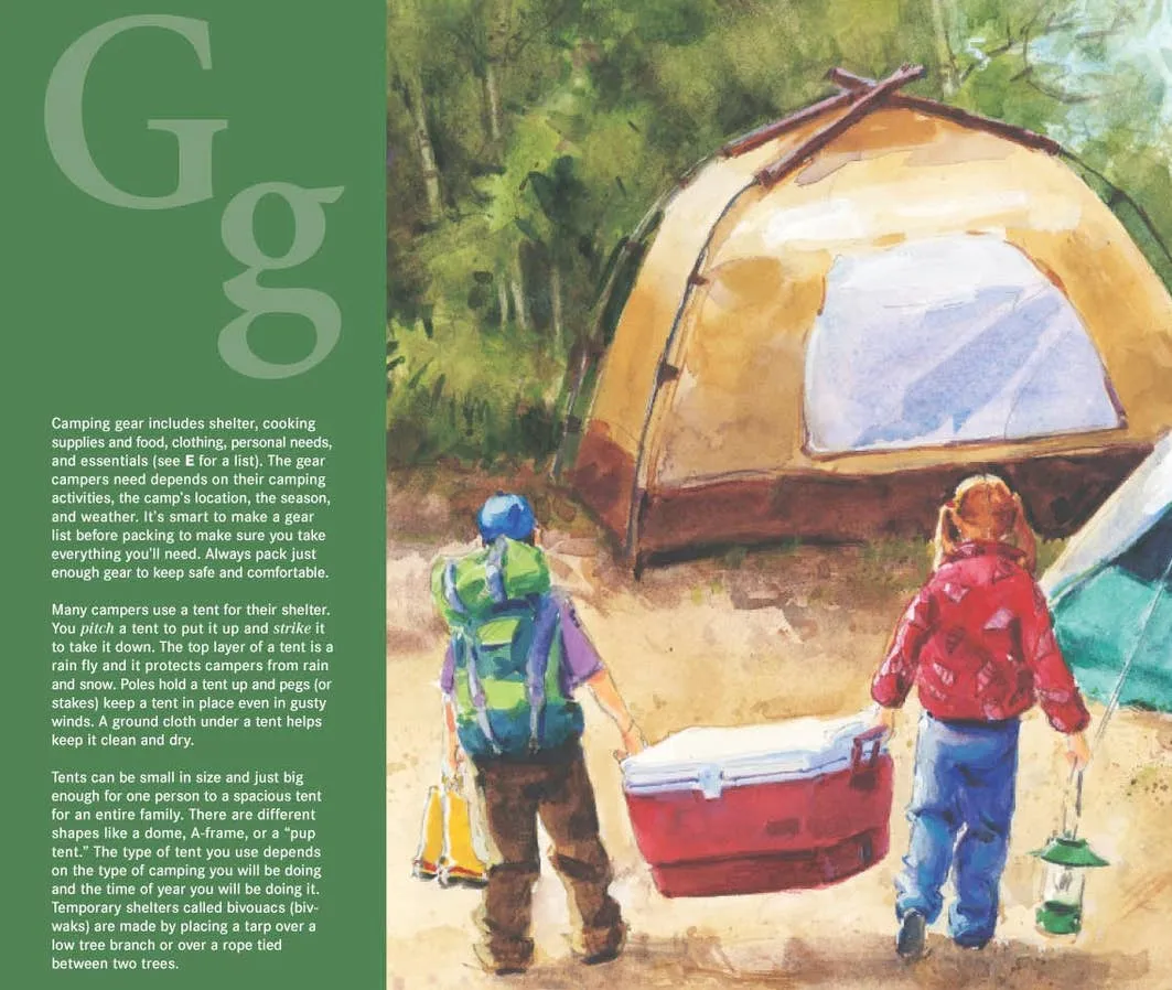 S is for S'mores: A Camping Alphabet Book