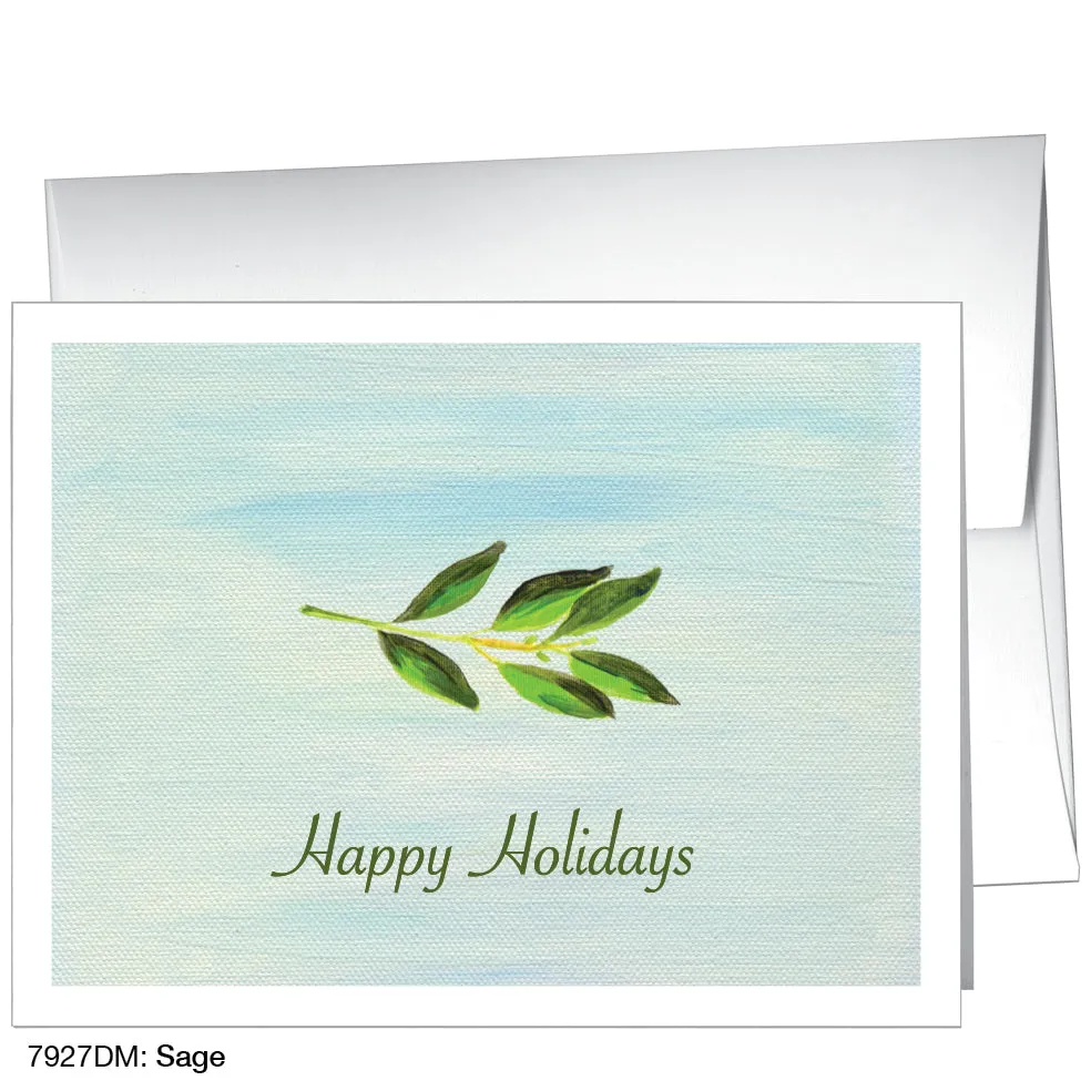 Sage, Greeting Card (7927DM)