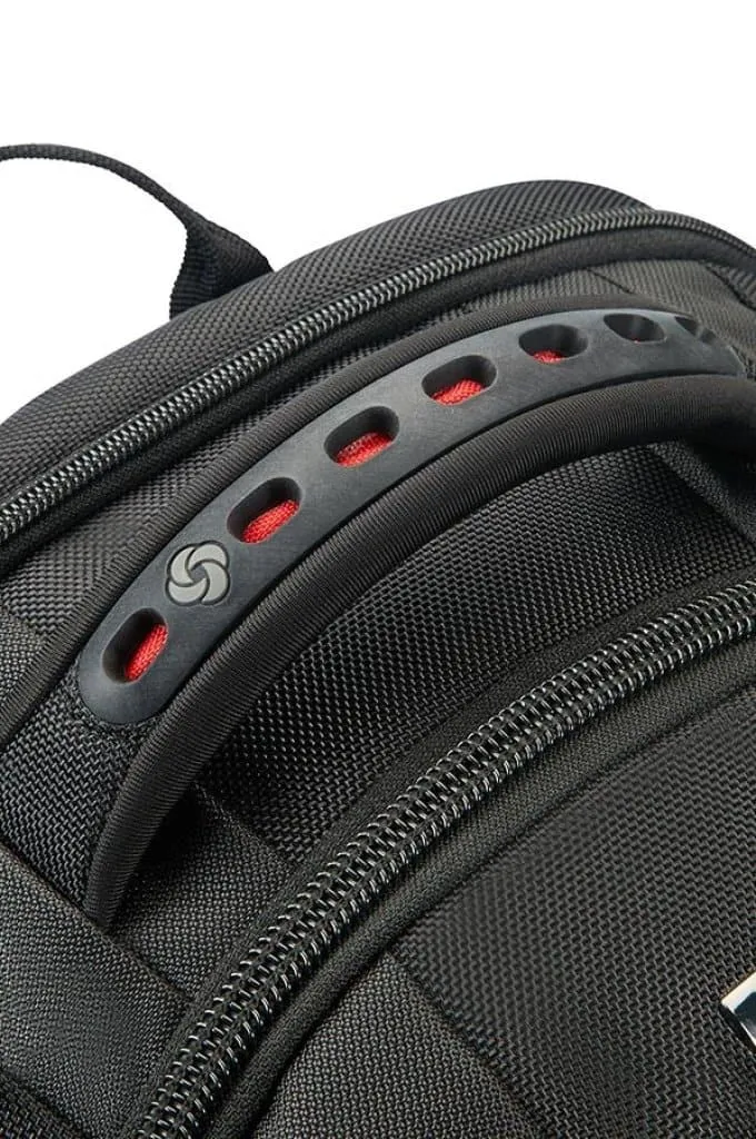 SAMSONITE LEVIATHAN LAPTOP BACKPACK 17.3 INCH BLACK RED