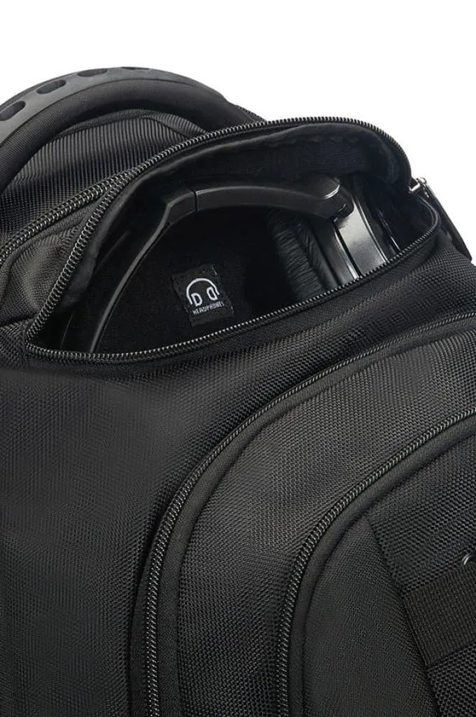 SAMSONITE LEVIATHAN LAPTOP BACKPACK 17.3 INCH BLACK RED