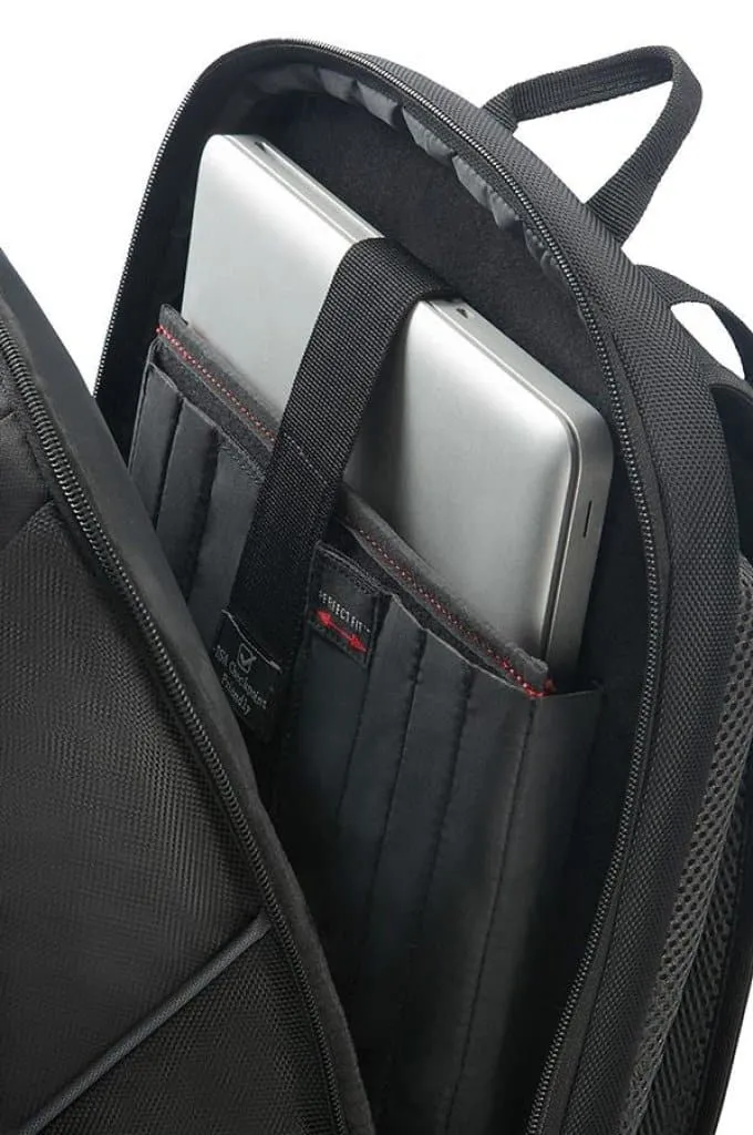 SAMSONITE LEVIATHAN LAPTOP BACKPACK 17.3 INCH BLACK RED
