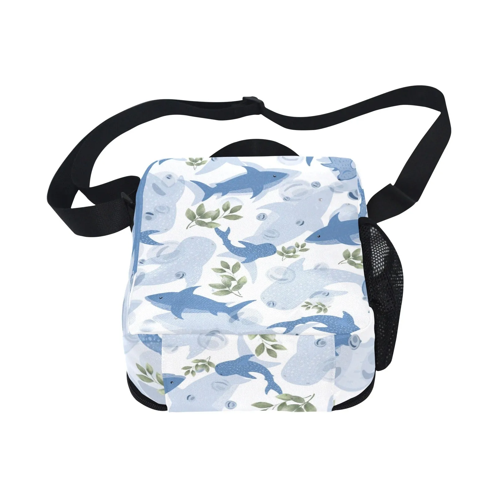 Sea Friends Lunch Bag for Kids - Durable Nylon, Thermal Insulation