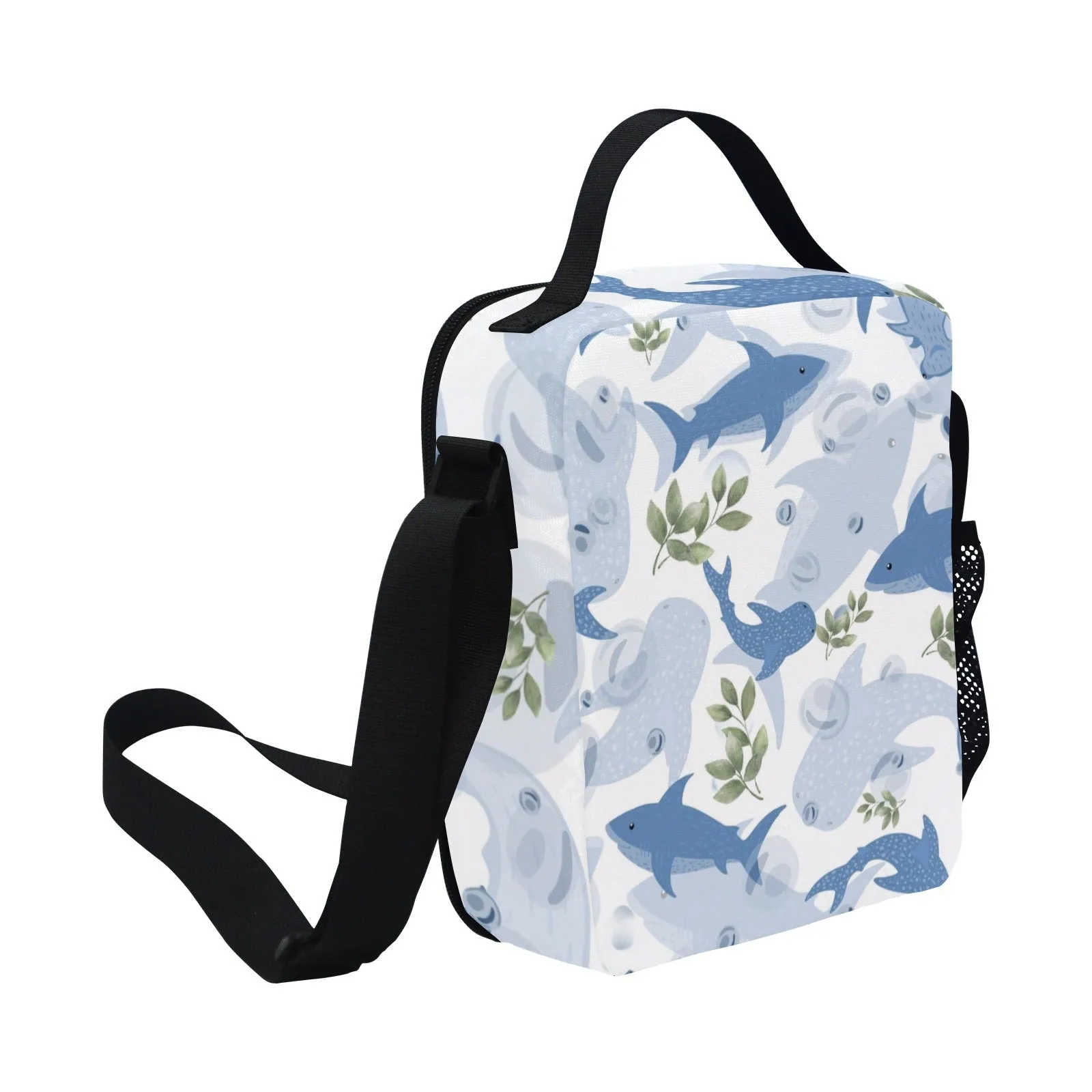 Sea Friends Lunch Bag for Kids - Durable Nylon, Thermal Insulation
