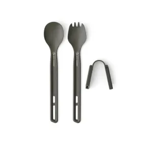 Sea To Summit Frontier UL Cutlery Set - [2 Piece] Long Handle Spoon and Spork