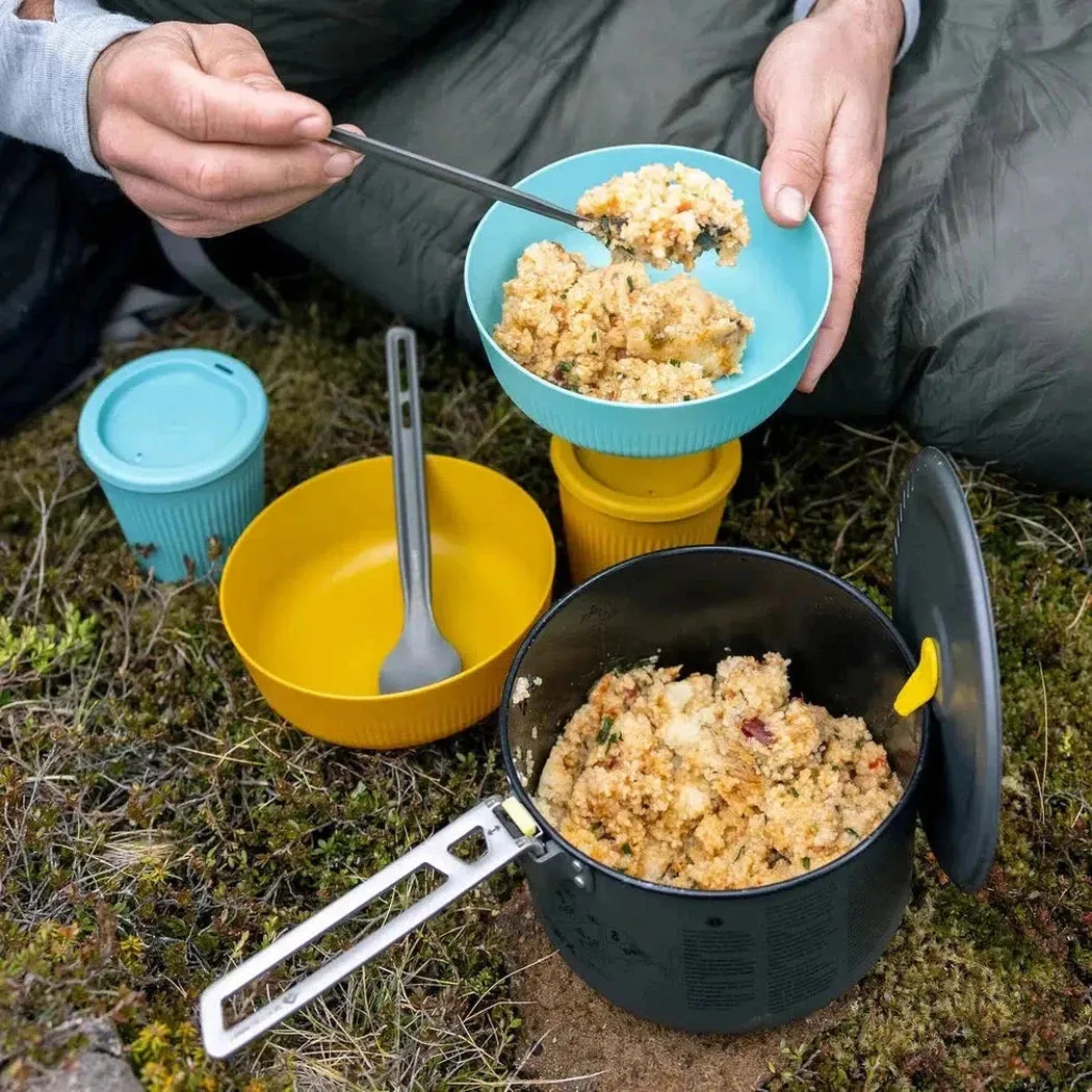 Sea To Summit Frontier UL Cutlery Set - [2 Piece] Long Handle Spoon and Spork