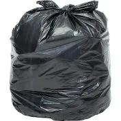 Super Duty Clear Trash Bags - 55 to 60 Gal, 2.5 Mil, 75 Bags/Case