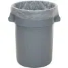 Super Duty Clear Trash Bags - 55 to 60 Gal, 2.5 Mil, 75 Bags/Case