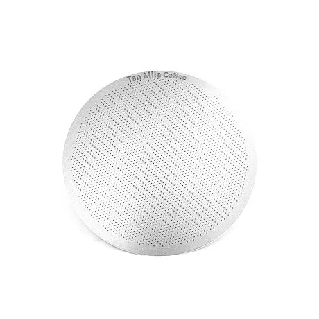 Ten Mile Stainless Steel Filter for AeroPress Coffee Maker & Delter